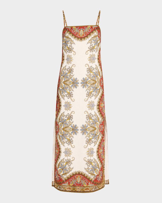 Petra Paisley Maxi Dress